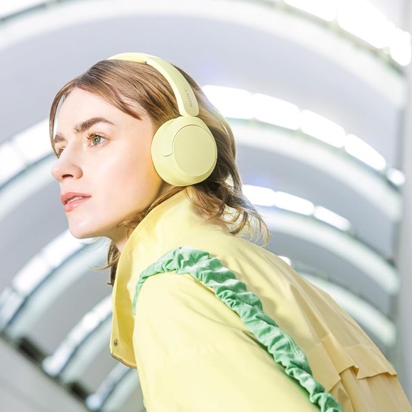 Sony Over-Ear Headphones - Yellow - Picture 1 of 10